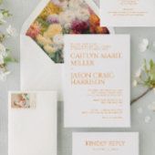 Minimale uitnodiging voor bruiloft