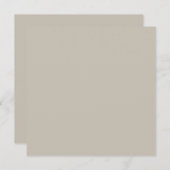 Minimale uitnodiging voor bruiloft (Voorkant / Achterkant)