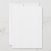 Minimale uitnodiging voor diploma-uitreiking (Achterkant)
