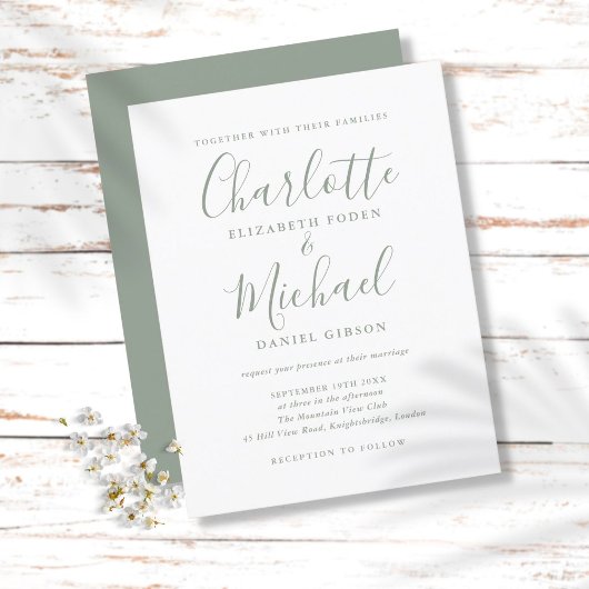 Minimale uitnodiging voor een groene handleiding v