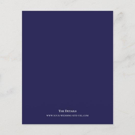 Minimale uitnodiging voor een wedstrijd voor een f (Achterkant)