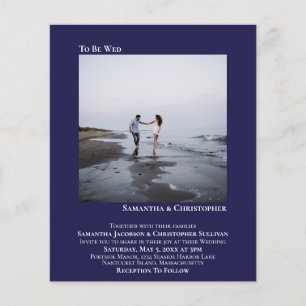 Minimale uitnodiging voor een wedstrijd voor een f