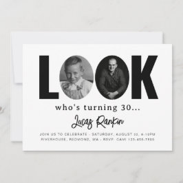 Minimale uitnodiging voor geboorte van volwassen d