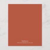 Minimale uitnodiging voor het budgettaire huwelijk (Achterkant)