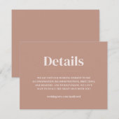 Minimale uitnodiging voor het indienen van een ova (Voorkant / Achterkant)