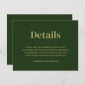 Minimale uitnodiging voor het indienen van een ova (Voorkant / Achterkant)