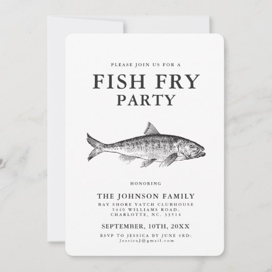 Minimale uitnodiging voor het indienen van uitnodi (Voorkant)