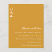 Minimale uitnodiging voor het uitzenden van een ge (Voorkant)