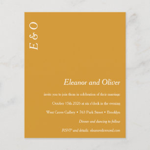 Minimale uitnodiging voor het uitzenden van een ge