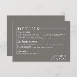 Minimale uitnodiging voor huwelijksgegevens