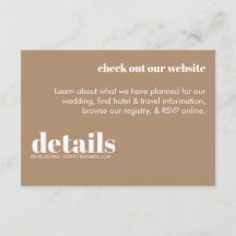 Minimale uitnodiging voor huwelijksgegevens