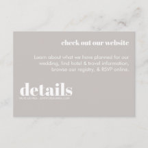 Minimale uitnodiging voor huwelijksgegevens