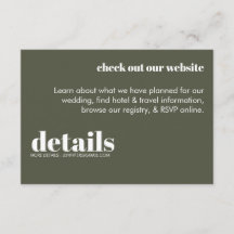 Minimale uitnodiging voor huwelijksgegevens