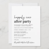 Minimale uitnodiging voor moderne bruiloft (Voorkant)