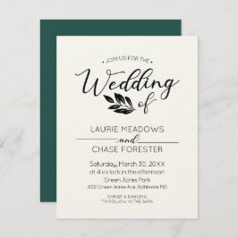 Minimale uitnodiging voor vertakking