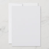 Minimale uitnodiging voor weddenschappen (Achterkant)