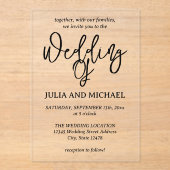 Minimale uitnodiging voor weddenschappen met kalli (Voorkant)