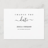 Minimale uitsteldatum huwelijk briefkaart (Voorkant)