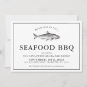 Minimale uitvinding van zeehout voor barbecue kaart (Voorkant)