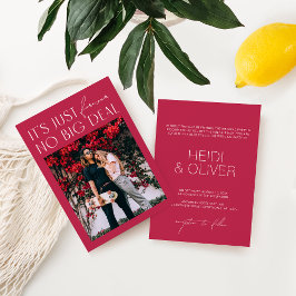 Minimale uitzending van Bright Magenta Digital Pho Kaart