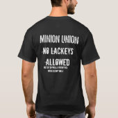 MINIMALE UNIE: BRENT WEEKS MINION T-SHIRT (Achterkant)