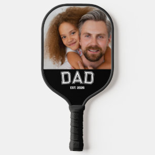 Minimale Vader Opgericht Jaar Nieuwe Vader Foto Pickleball Paddle