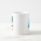 Minimale vakantie naar Aruba Caribisch eiland Koffiemok (Center)