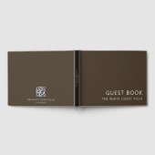 Minimale vakantiewoning QR Code Reacties Bruin Gastenboek (Volledig)