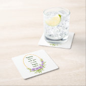 Minimale vakantieworsten Kroesbloemen Pasen Kartonnen Onderzetters (Insitu)