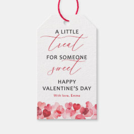 Minimale Valentijns Cadeaubijsluiter Cadeaulabel