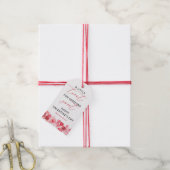 Minimale Valentijns Cadeaubijsluiter Cadeaulabel (Met Touw)