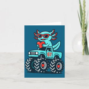 Minimale Valentijnsdag Axolotl 67 Meme Kaart