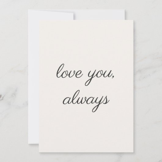 Minimale Valentijnsdag Printbare Kaart (Voorkant)