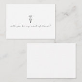 Minimale ventilator is mijn dienstmeisje van eerli notitiekaartje (Voorkant / Achterkant)