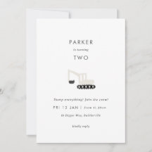 Minimale verjaardag van Digger Construction Party