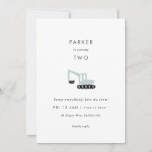 Minimale verjaardag van Digger Construction Party