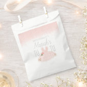 Minimale verjaardag van Tutu Girl, twee glitter Bedankzakje (Geknipt)