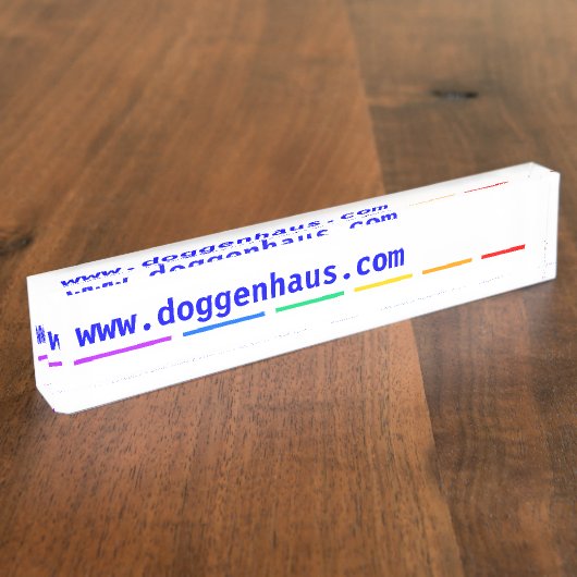 Minimale verklaring naambordje (Zijkant)