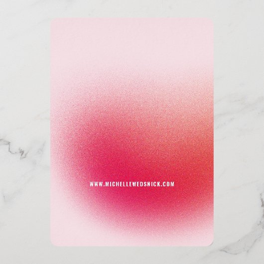 Minimale Verloop Opslaan Datum Kaart (Achterkant)