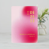 Minimale Verloop Opslaan Datum Kaart (Staand Voorkant)