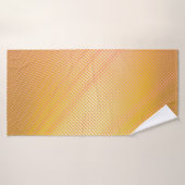 Minimale verlooppatroon. Duo Tone-Hoesje ontwerp.  Badhanddoek (Badhanddoek)