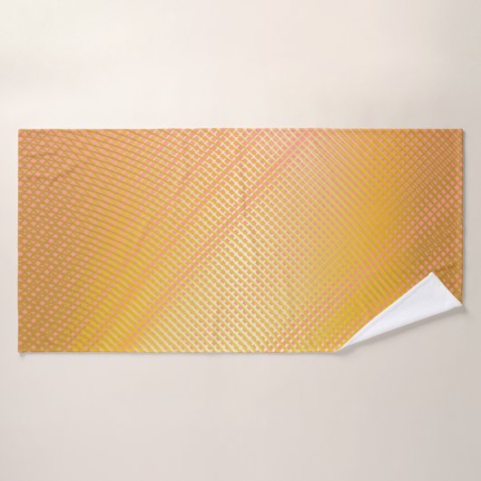 Minimale verlooppatroon. Duo Tone-Hoesje ontwerp.  Badhanddoek (Badhanddoek)