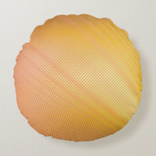 Minimale verlooppatroon. Duo Tone-Hoesje ontwerp.  Rond Kussen