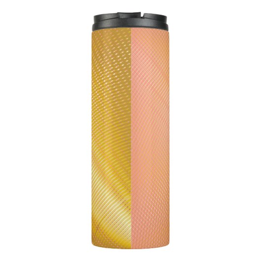 Minimale verlooppatroon. Duo Tone-Hoesje ontwerp. Thermosbeker (Achterkant)