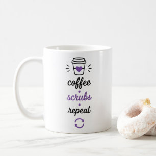 Minimale Verpleegster Esthetische Verpleegster Cad Koffiemok