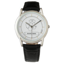 Minimale verpleegsterhorloge gepersonaliseerd cade