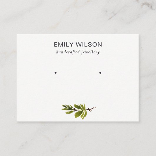 Minimale vertakking van de vertakking van de Pijnv Visitekaartje (Voorkant)