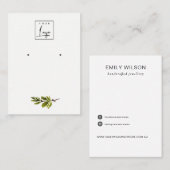 Minimale vertakking van de vertakking van de Pijnv Visitekaartje (Voorkant / Achterkant)