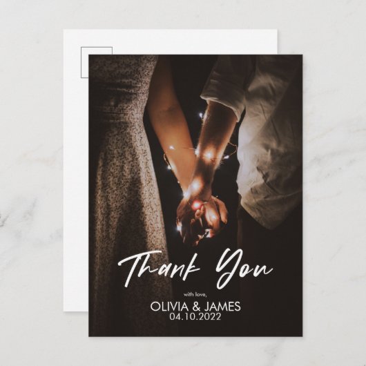 Minimale vervanging van je fotoflat dankzij je Bri Uitnodiging Briefkaart (Voorkant / Achterkant)