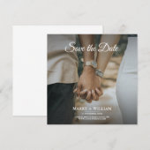 Minimale vervanging van je fotoflat voor het opsla aankondiging (Voorkant / Achterkant)